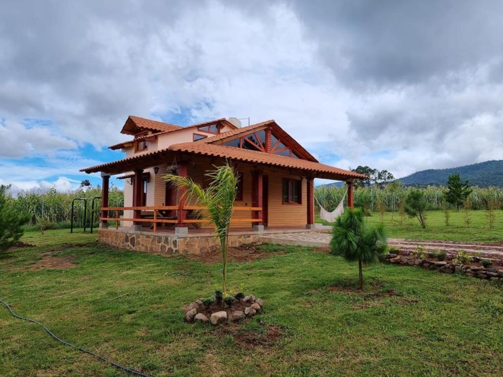 Cabanas Paseo Del Llano Mazamitla Eksteriør billede