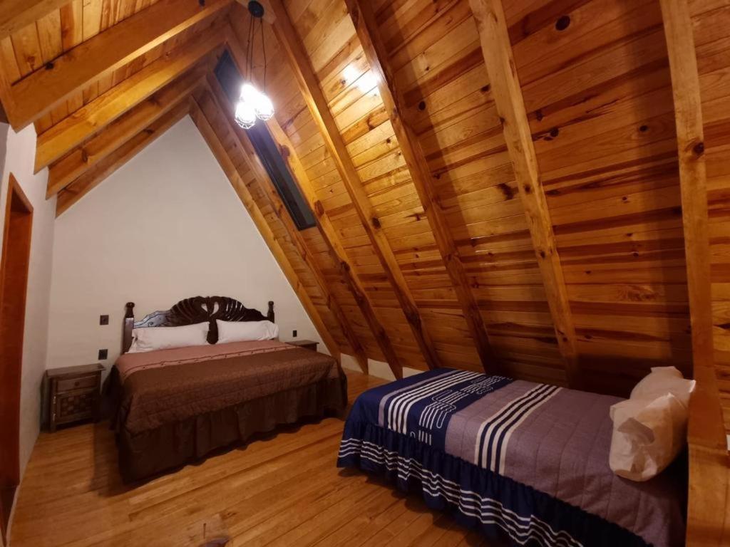 Cabanas Paseo Del Llano Mazamitla Eksteriør billede